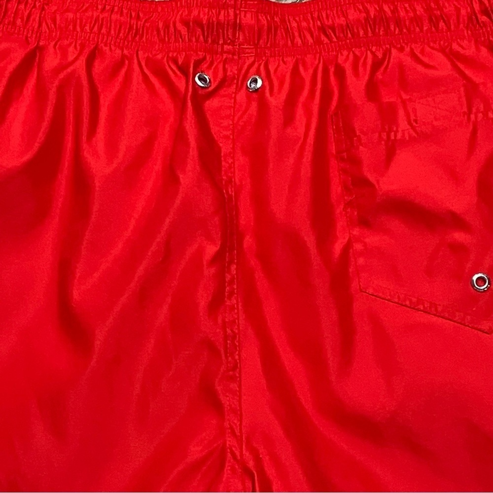 LANDS’ END Men’s Swim Trunks SIZE Large Lined Inside/Side Pockets Drawstring NEW - Picture 8 of 10
